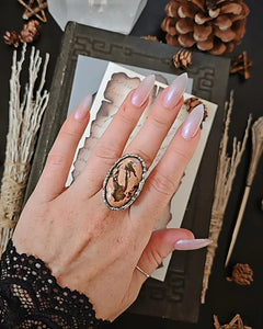 Mexican Fire Opal Ring