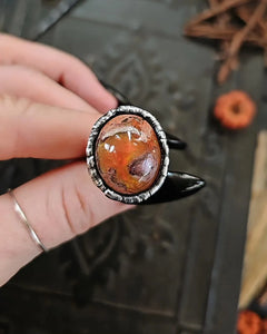 Fireball Opal Ring