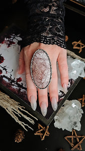Picture Jasper Ring, size 6-11