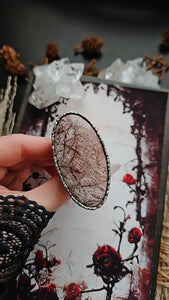 Picture Jasper Ring, size 6-11