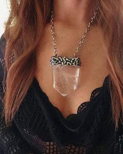 Lg. Crystal Pendant
