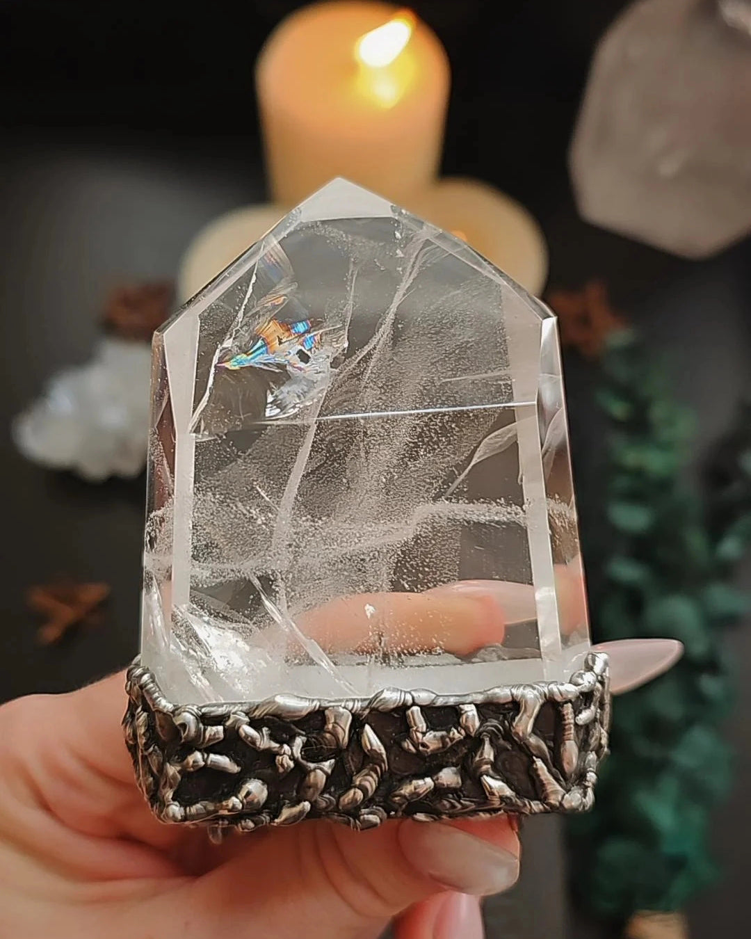 Lg. Crystal Pendant