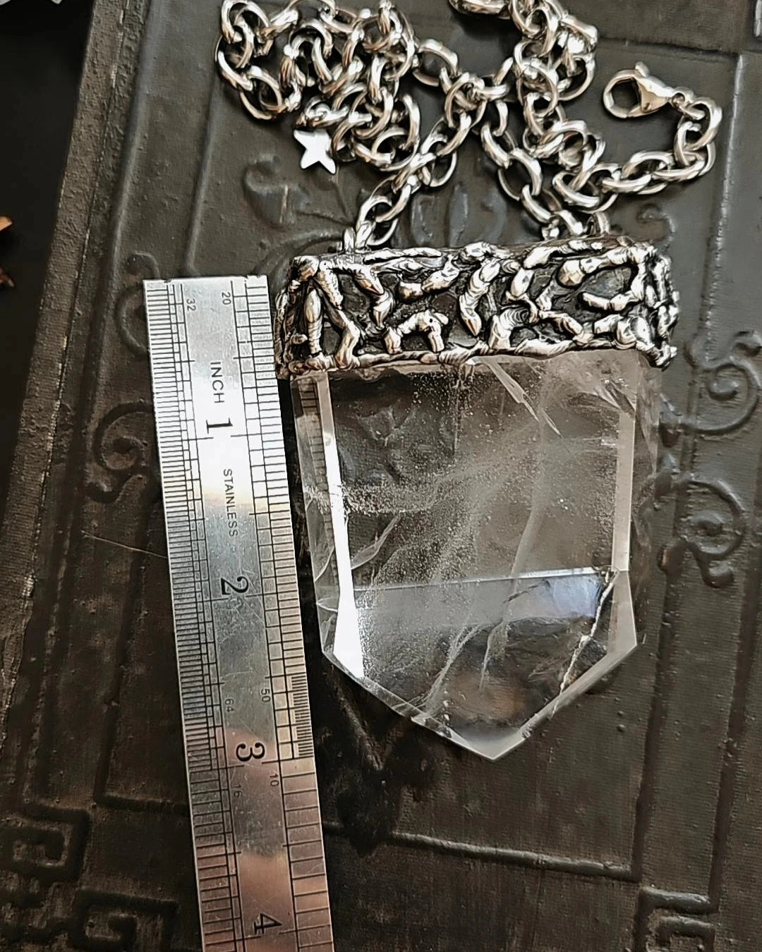 Lg. Crystal Pendant