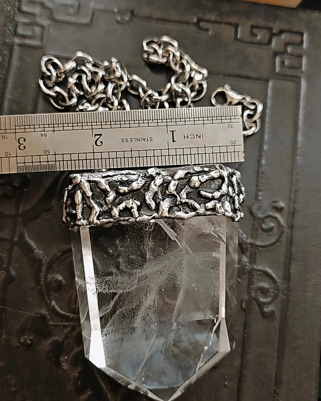Lg. Crystal Pendant