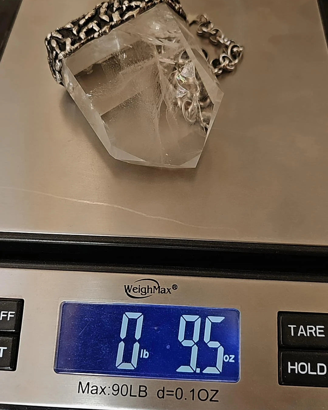 Lg. Crystal Pendant