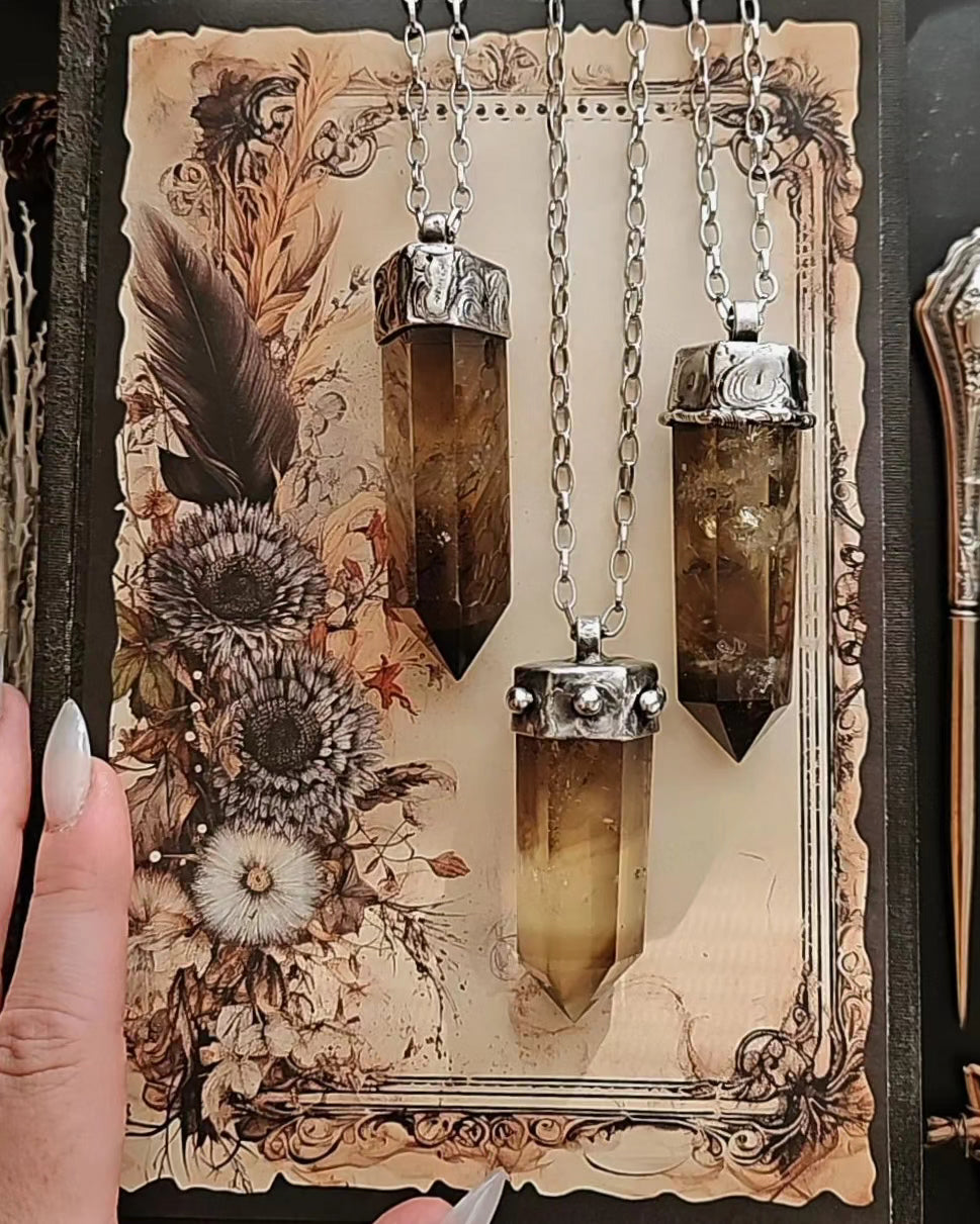 Smokey Citrine Pendants