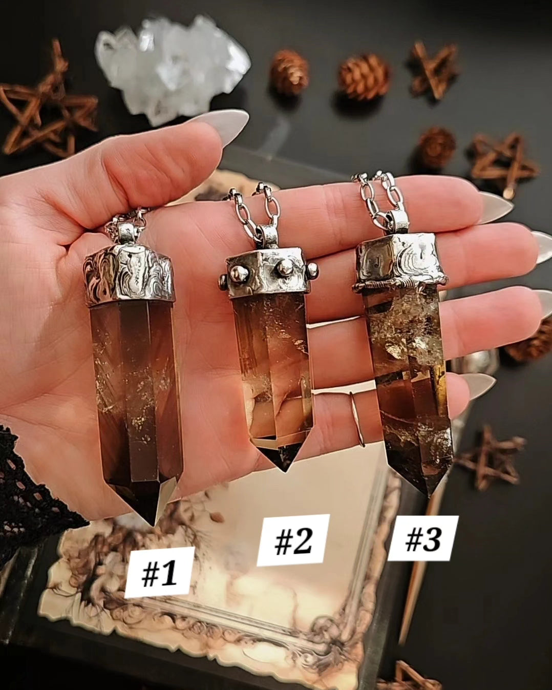 Smokey Citrine Pendants