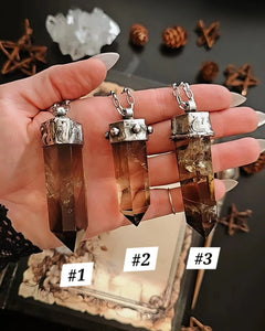 Smokey Citrine Pendants