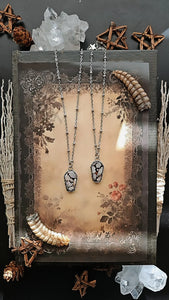 Snake Skin Coffin Pendant