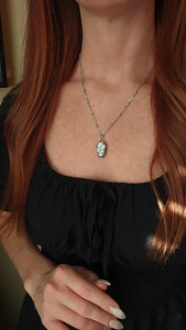 Snake Skin Coffin Pendant