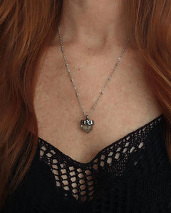 Mini Tourmalated Crystal Pendant