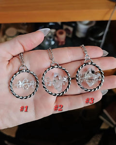 Crystal Spinner Pendant