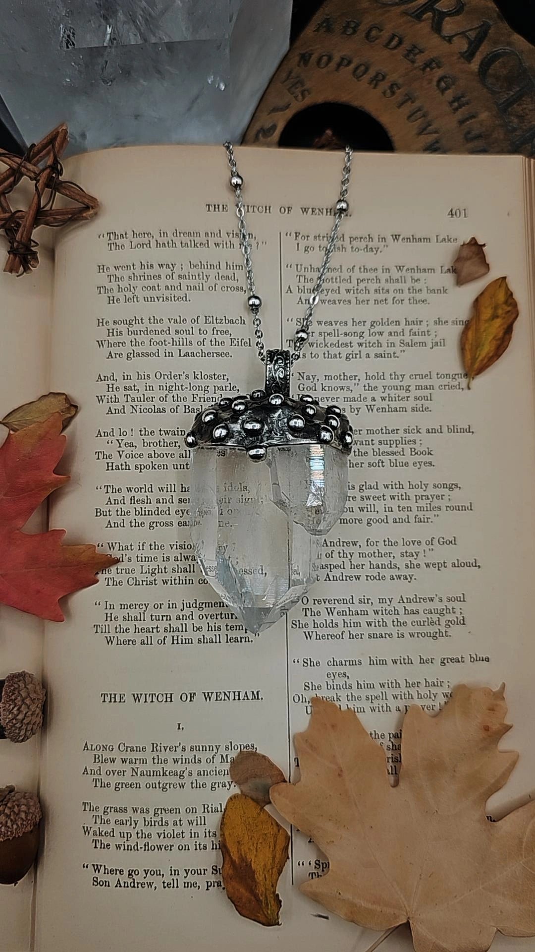 Double Crystal Pendant