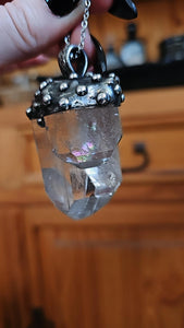 Double Crystal Pendant