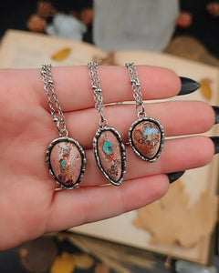 Fairy-Mermaid Opal Pendants