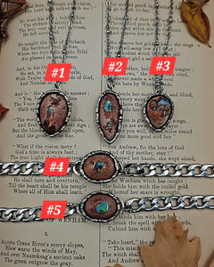 Fairy-Mermaid Opal Pendants