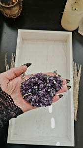 Amethyst Cluster Pendant