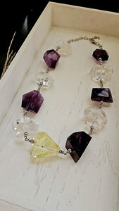 Triple Quartz Pendant