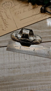 Grey Moonstone Ring