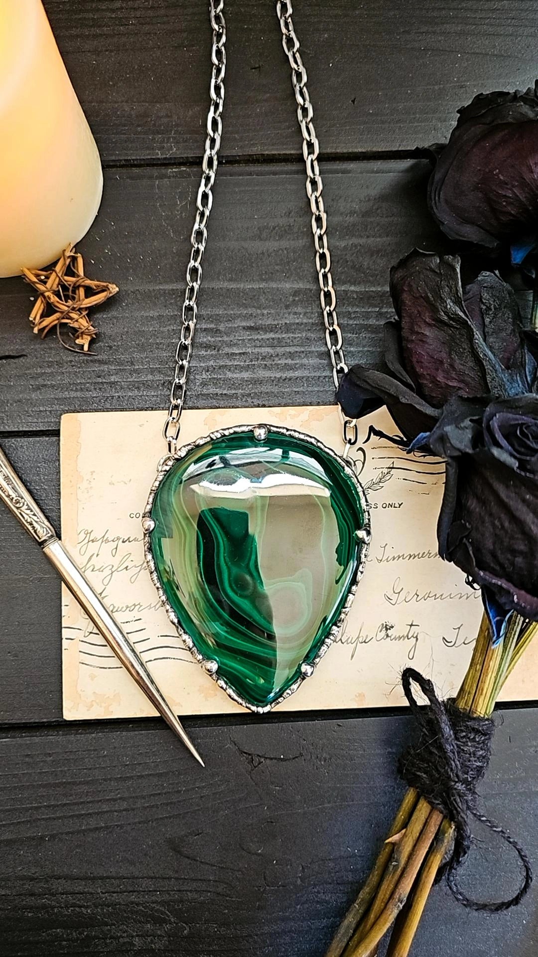 Malachite Pendant