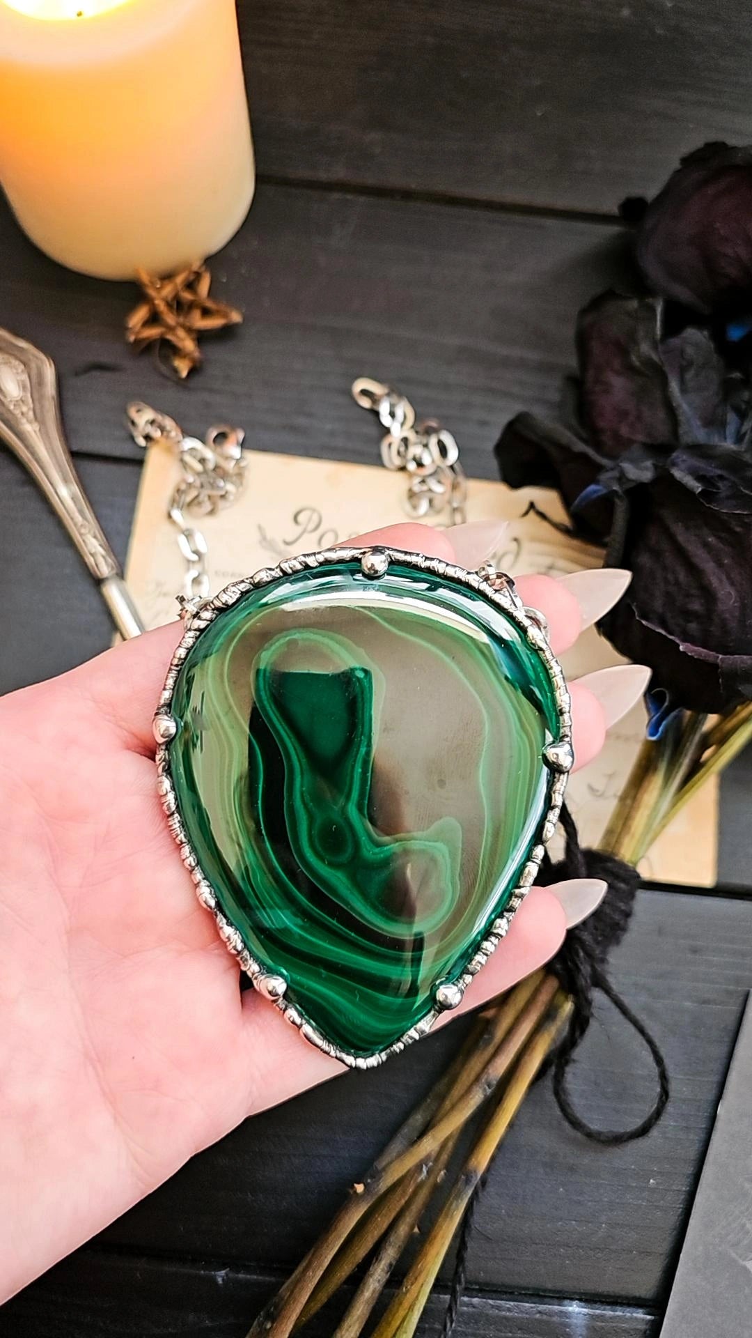 Malachite Pendant