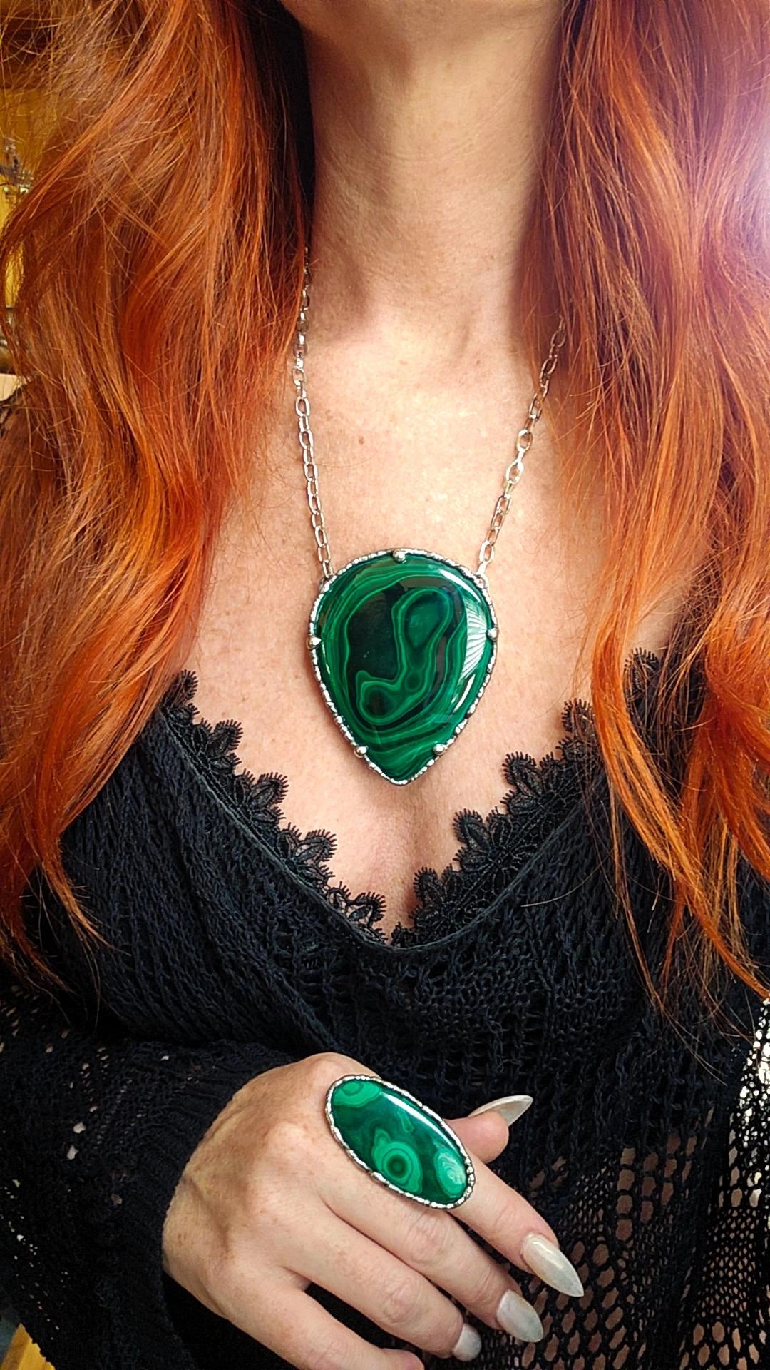 Malachite Pendant