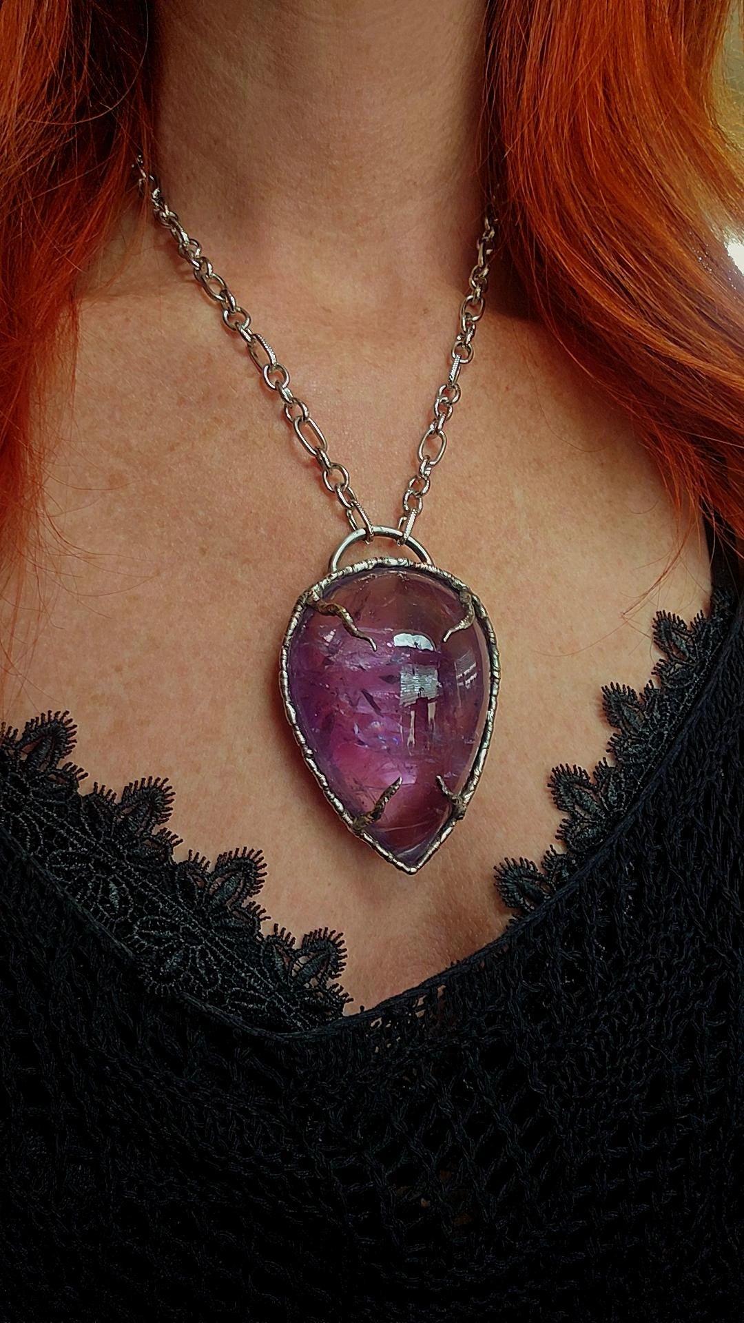 CONJUR Amethyst Pendant