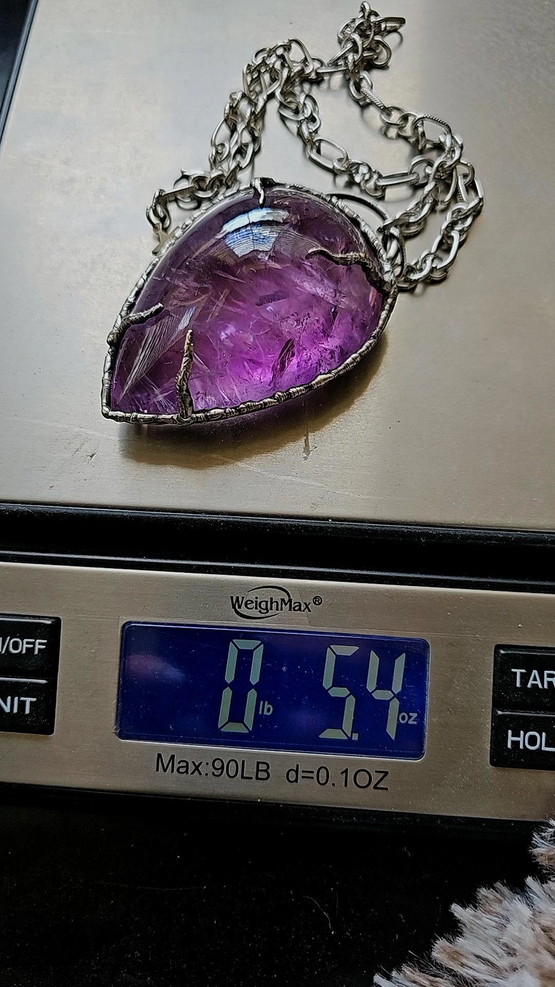 CONJUR Amethyst Pendant
