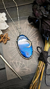 Luna Blue Pendant