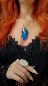 Luna Blue Pendant