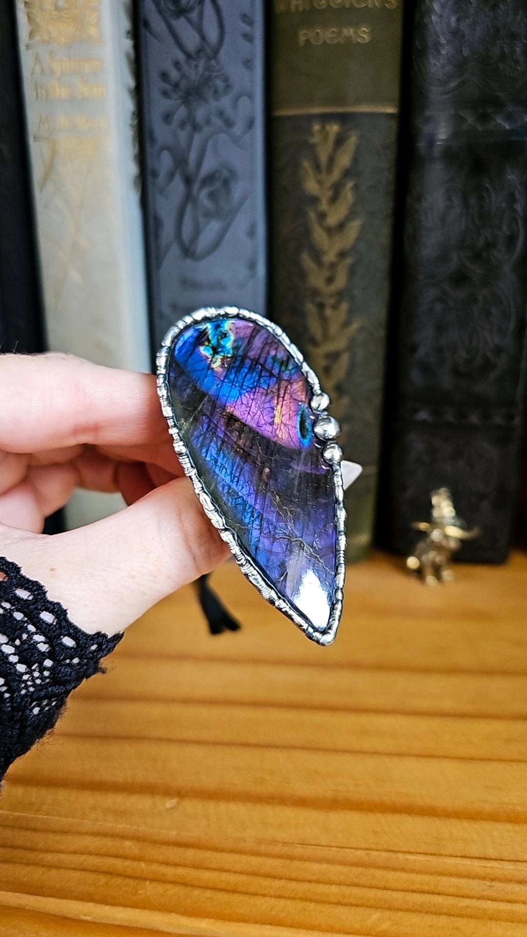 Labradorite Ring, size 6-11