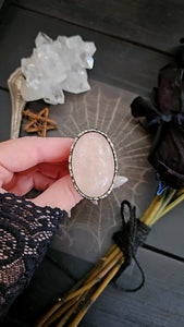 Rose Quartz Ring, size 6-11