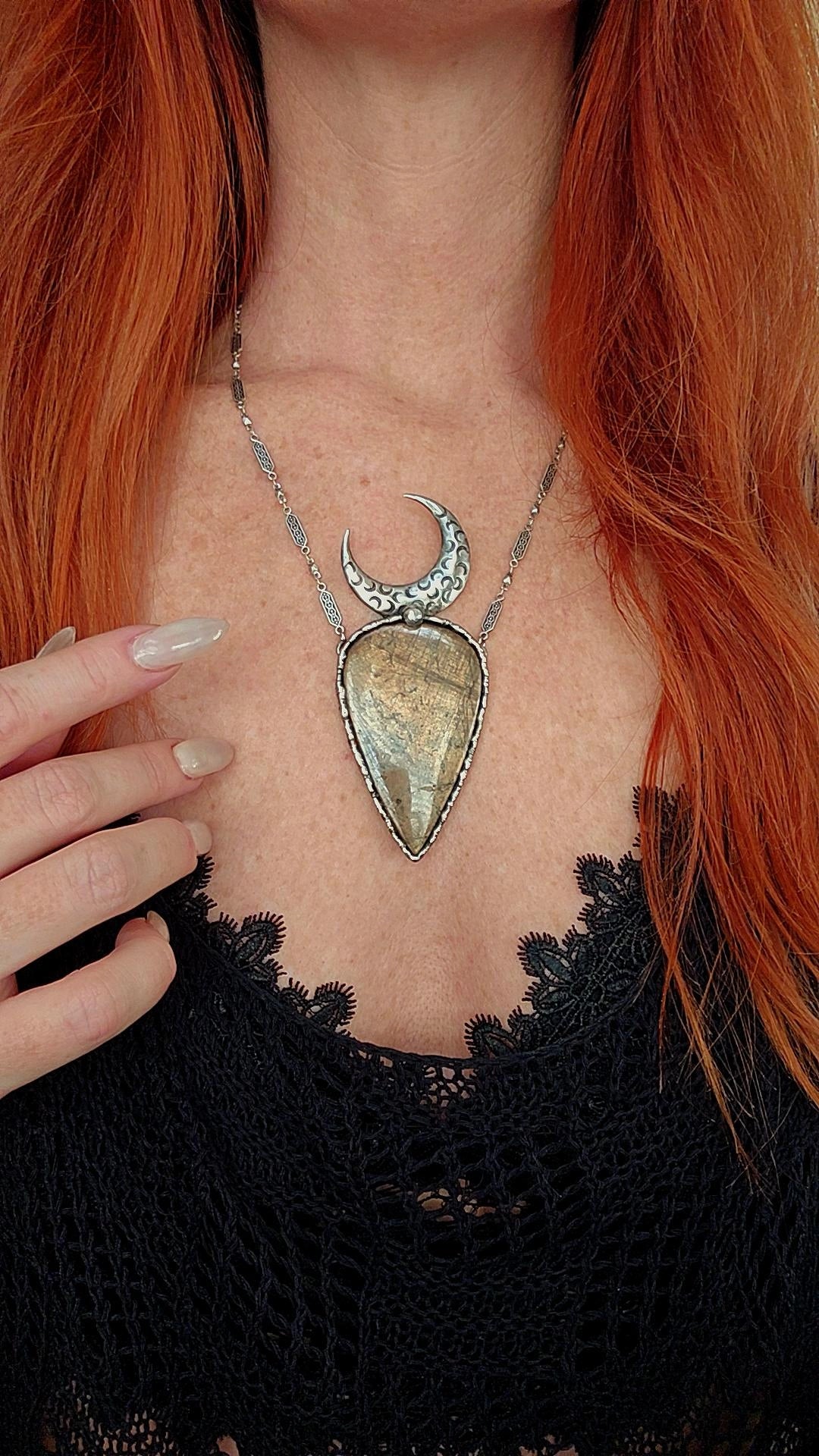 Chocolate Sapphire Pendant