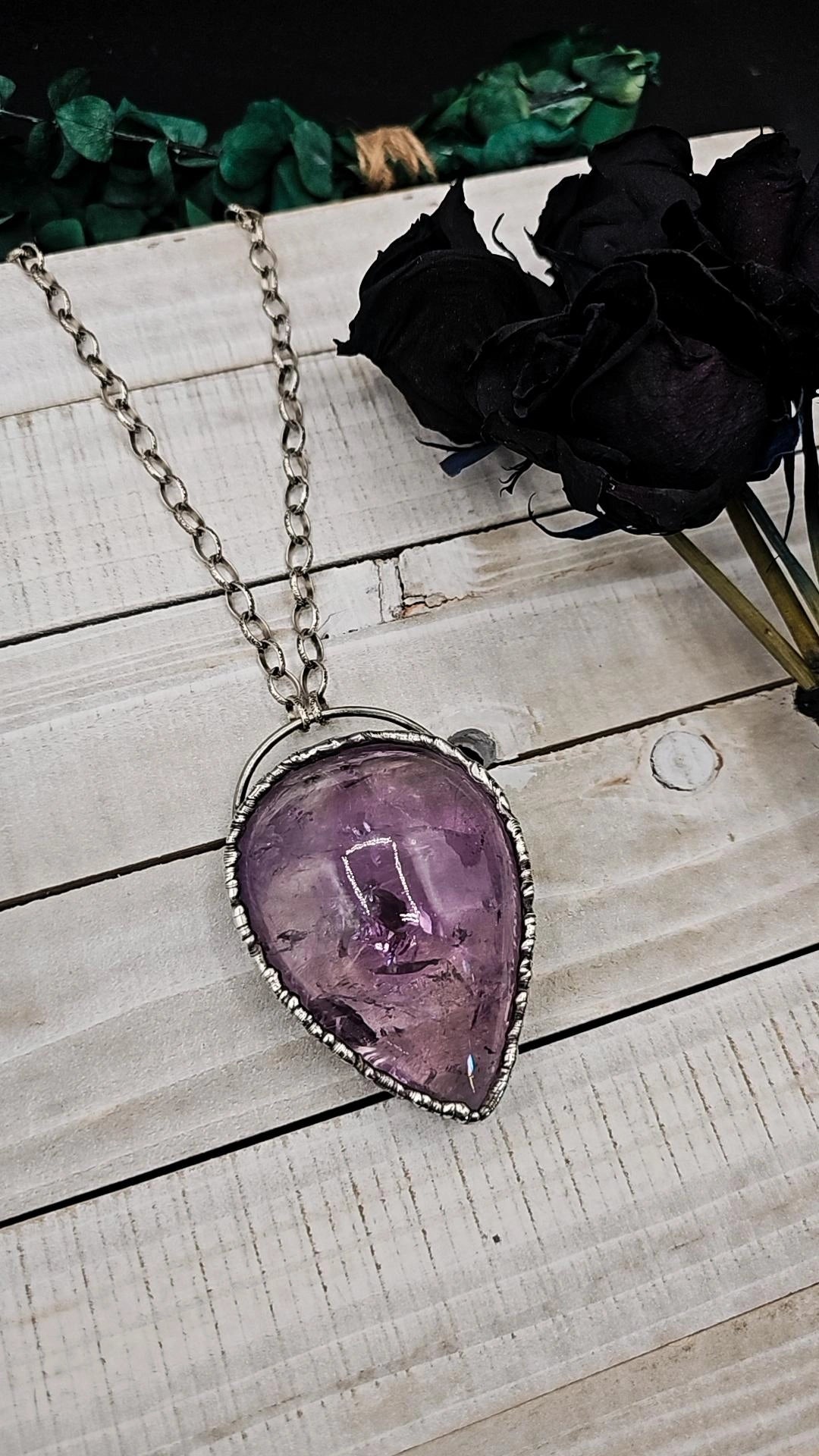 Large Amethyst Pendant