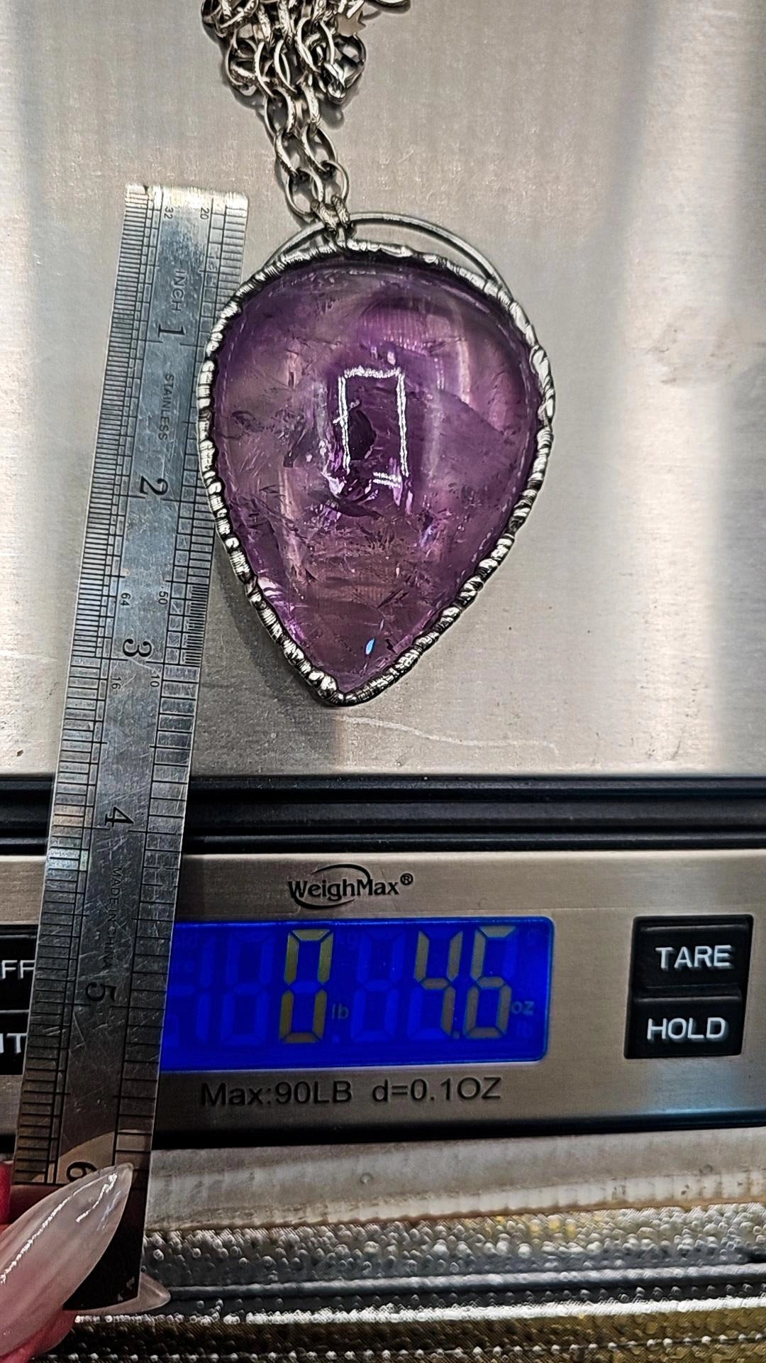 Large Amethyst Pendant