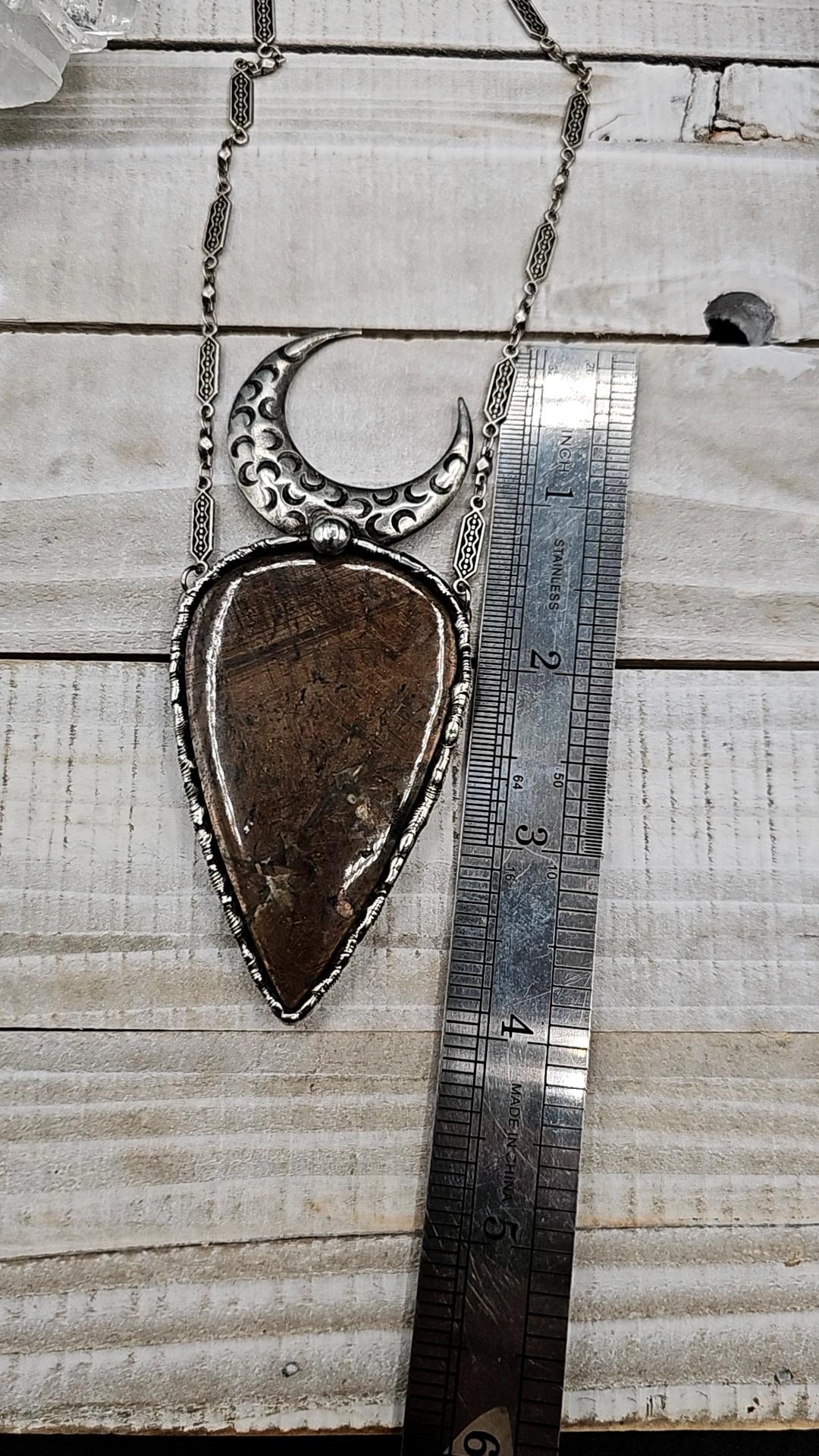 Chocolate Sapphire Pendant