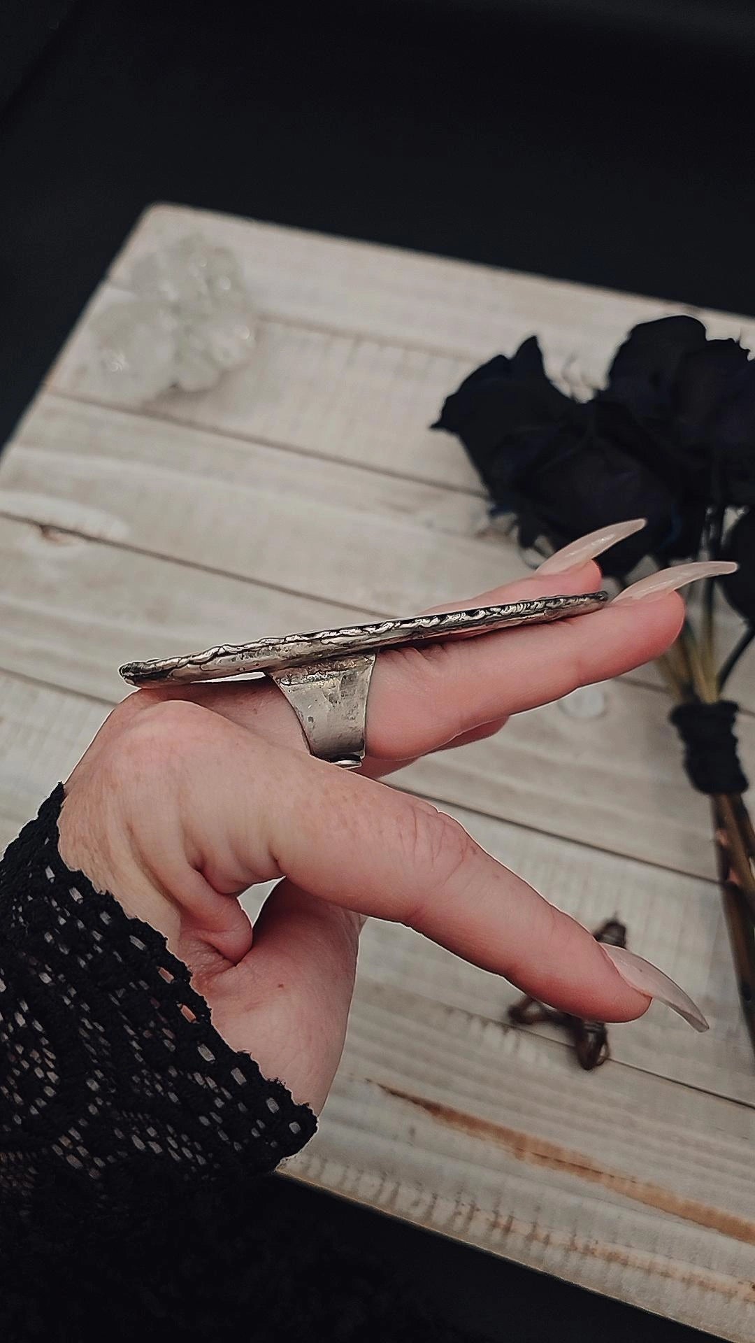 Crow Ring, size 6-11