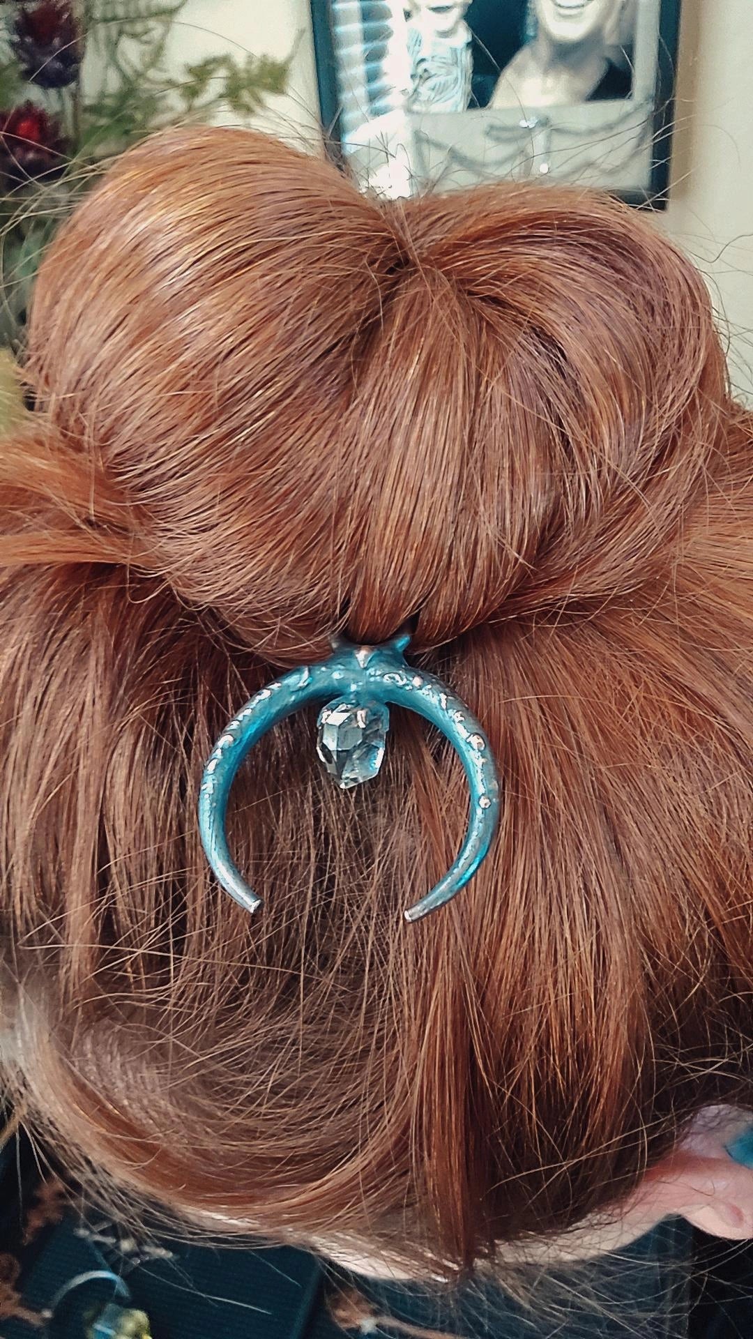 Crystal Moon Hair-pick