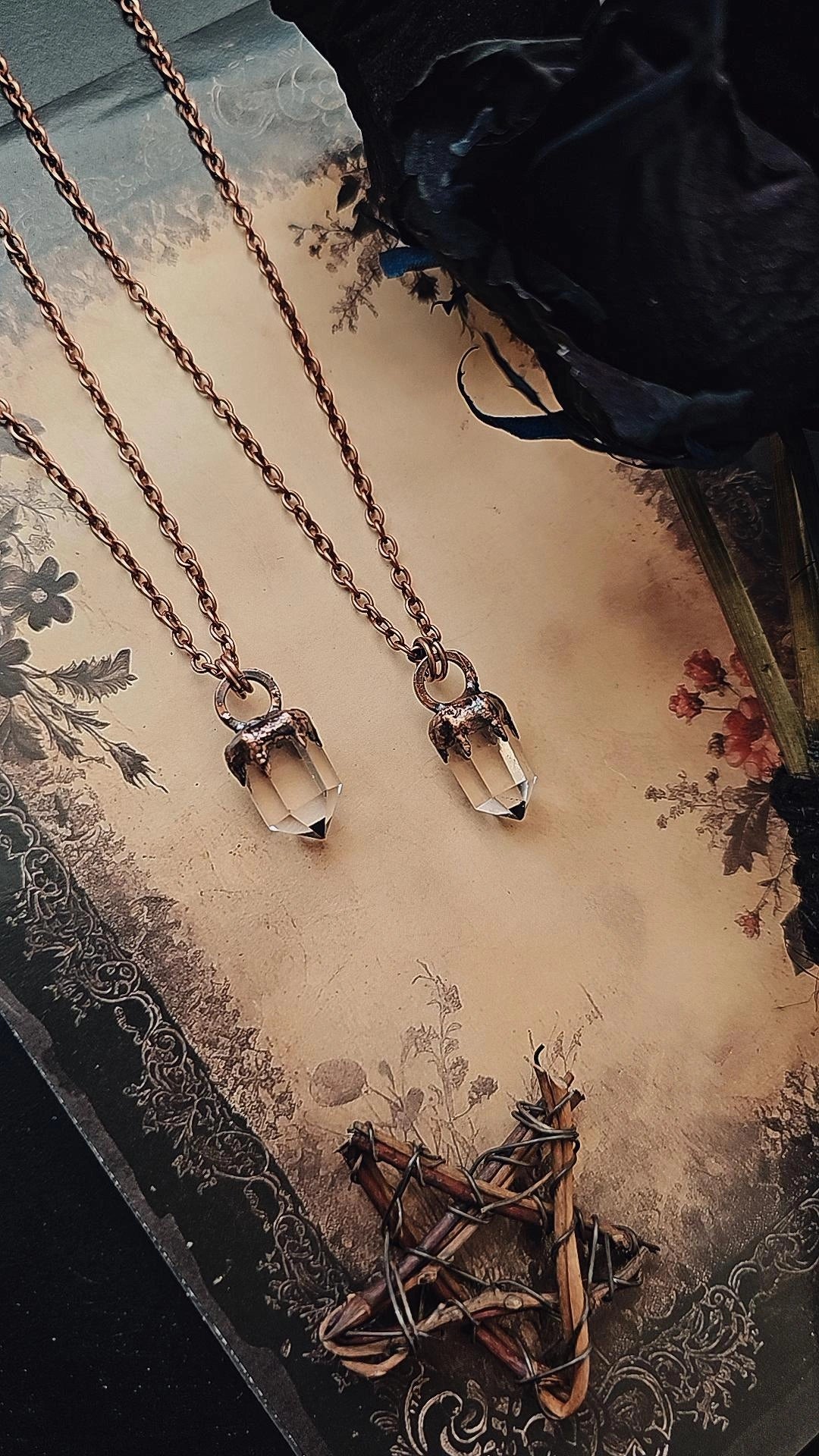 Tiny Crystal Pendant