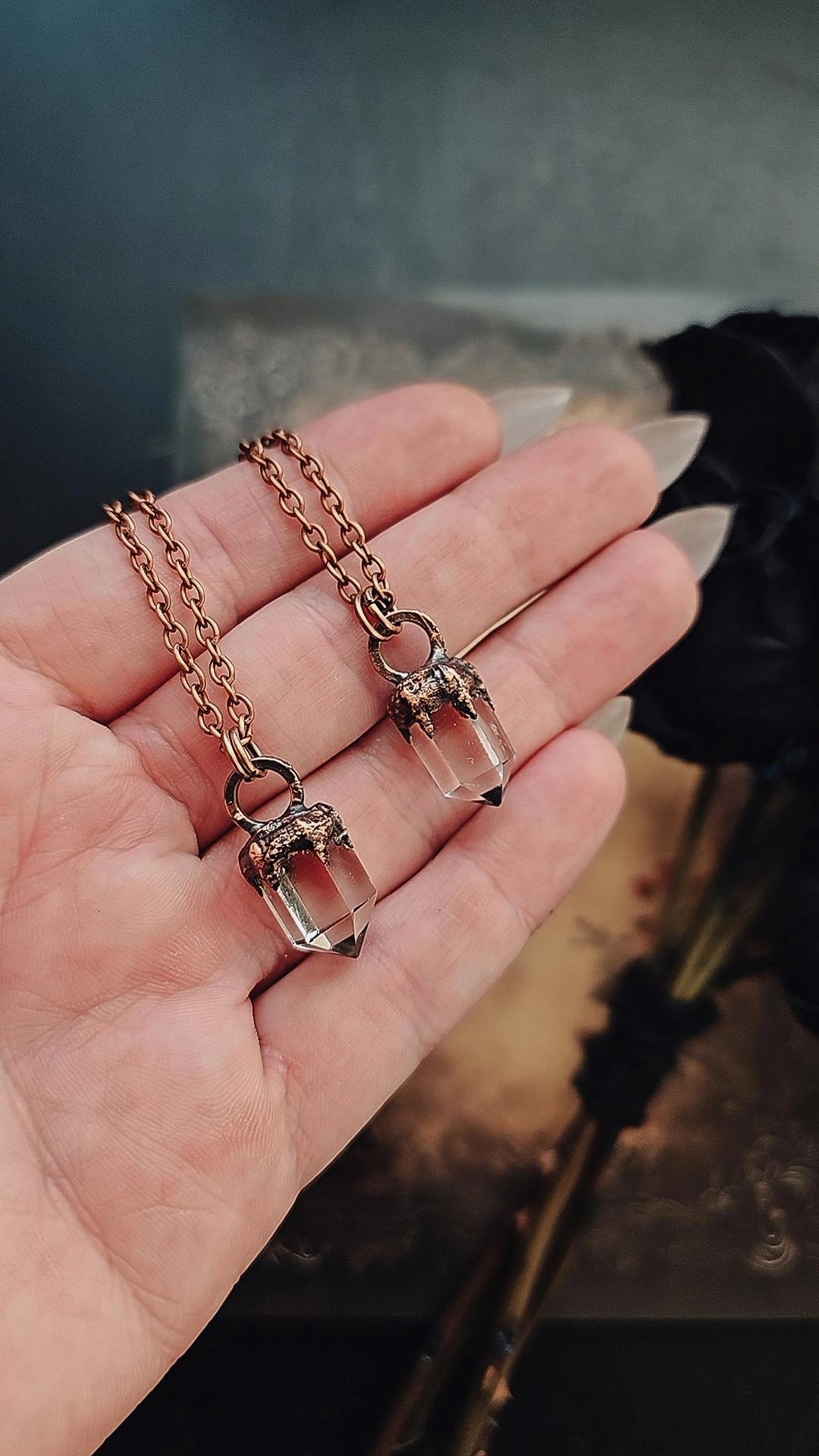 Tiny Crystal Pendant