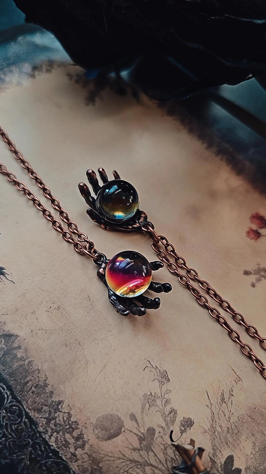 Skeleton Hand Pendant