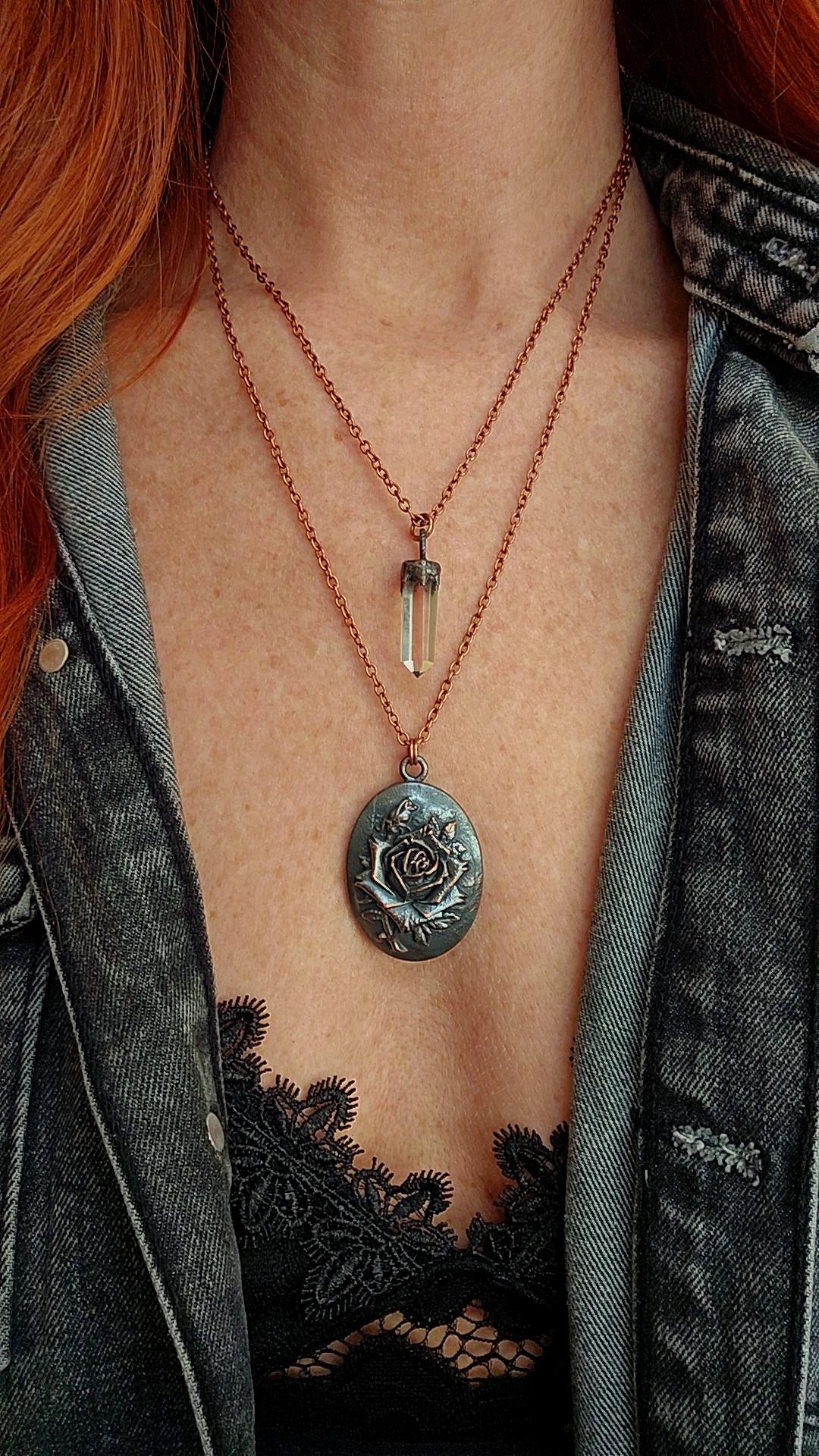 Haunted Cameo Pendants