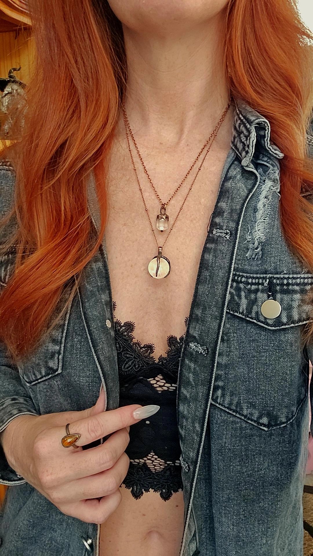 Pools of light Copper