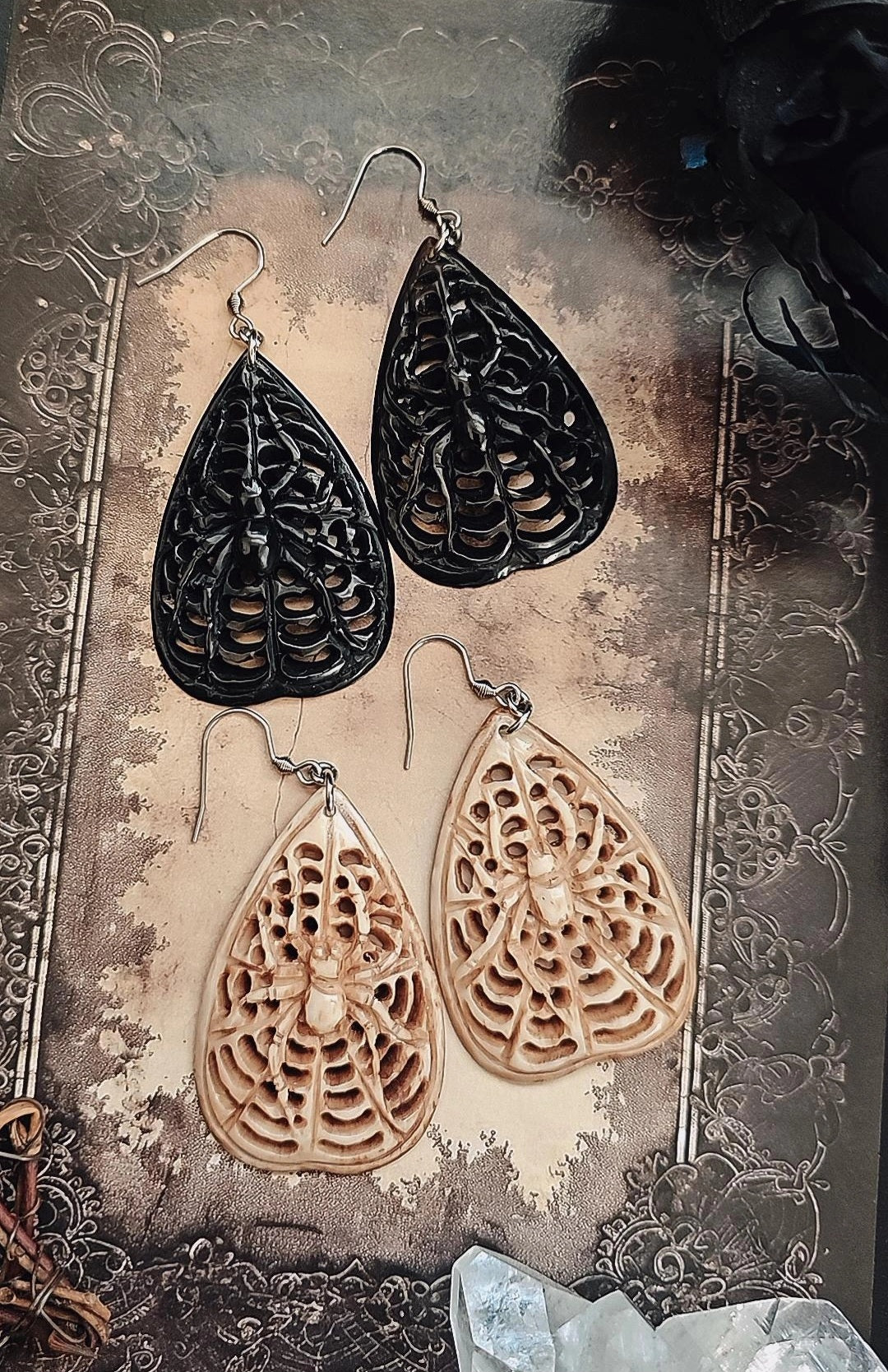 Spiderweb Earrings