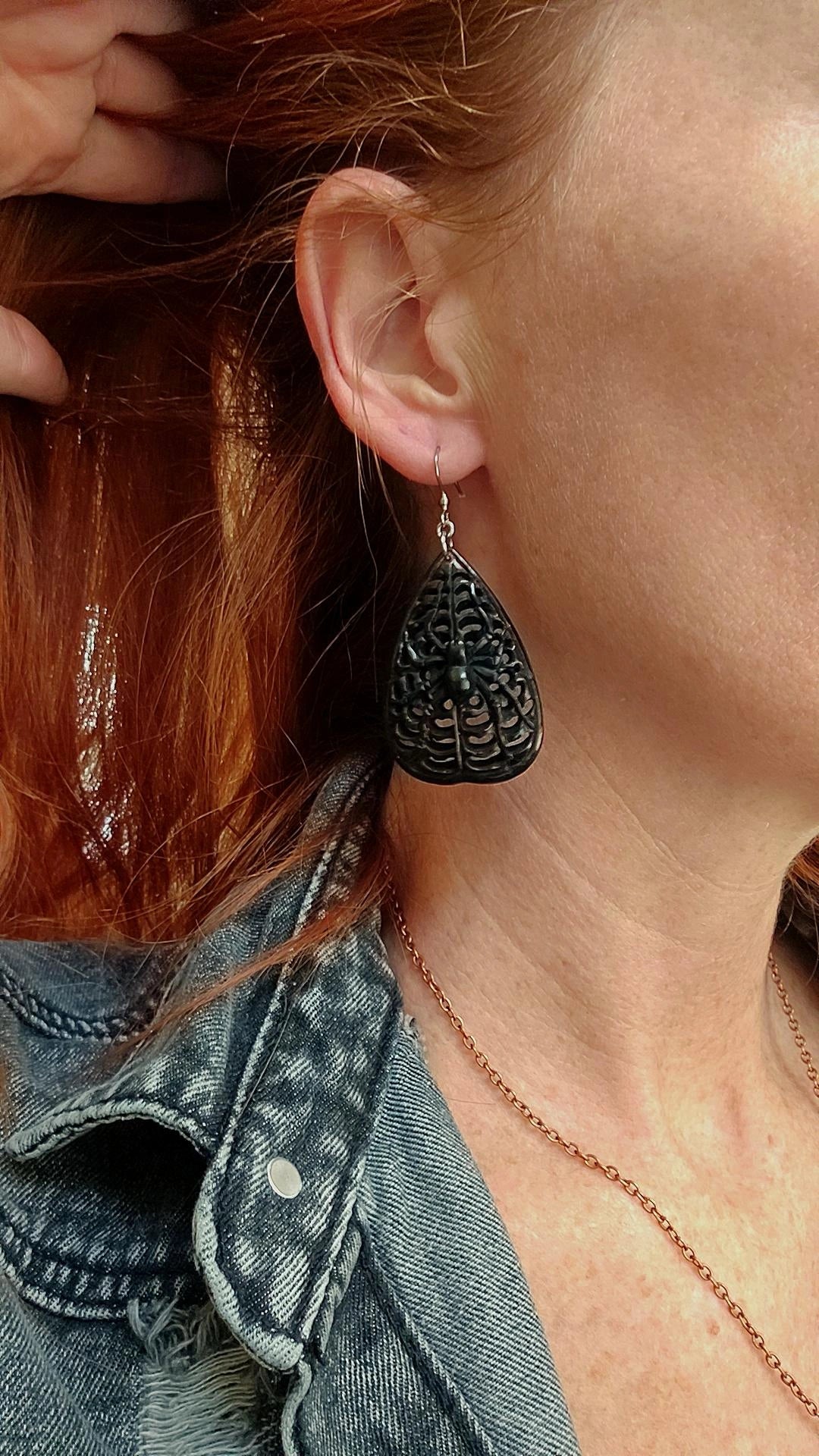 Spiderweb Earrings