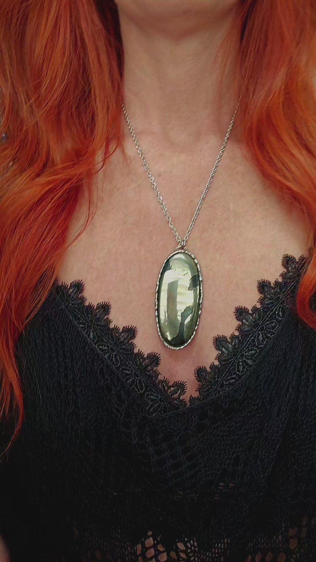 Apache Gold Witch Pendant
