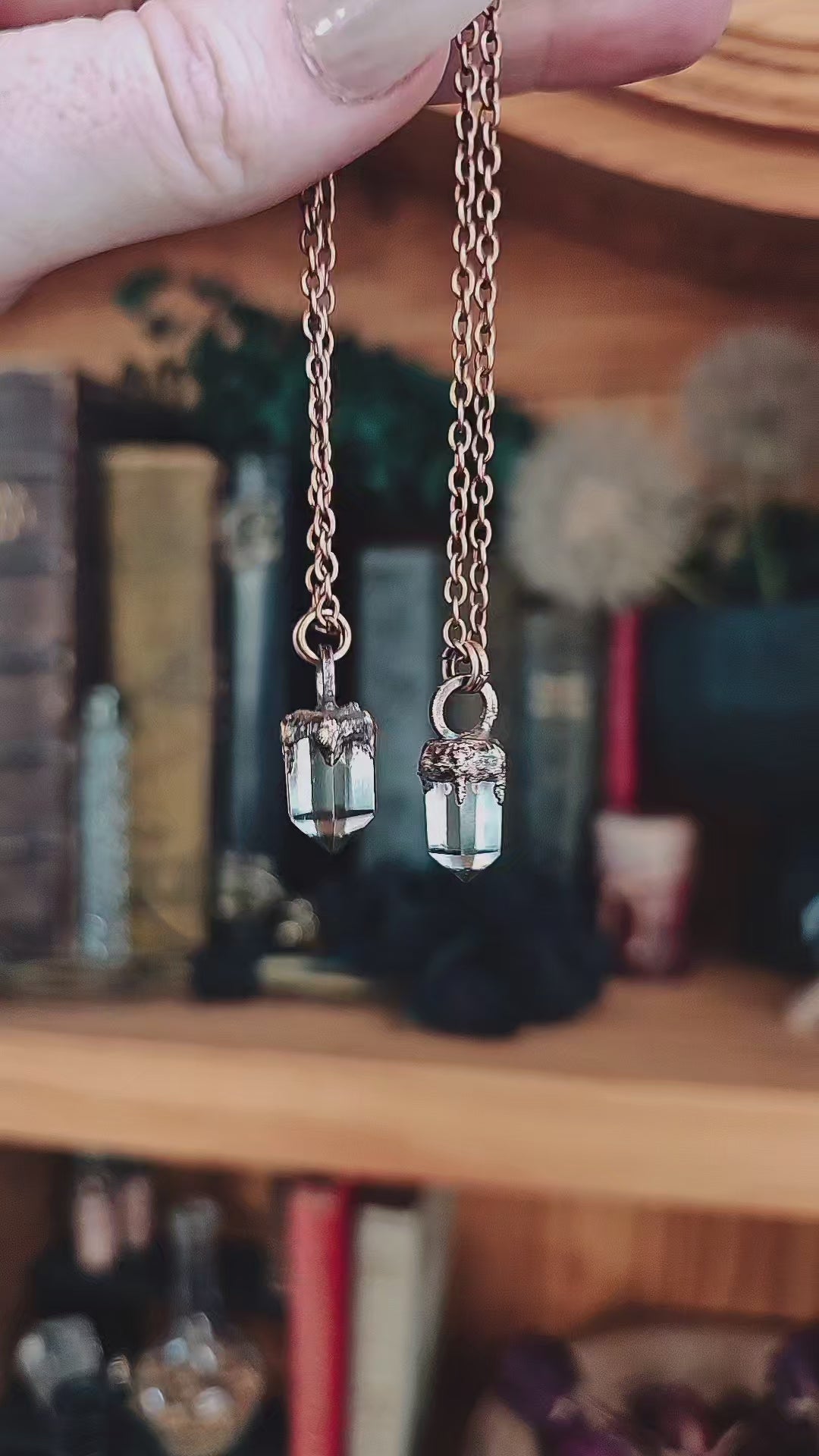 Tiny Crystal Pendant