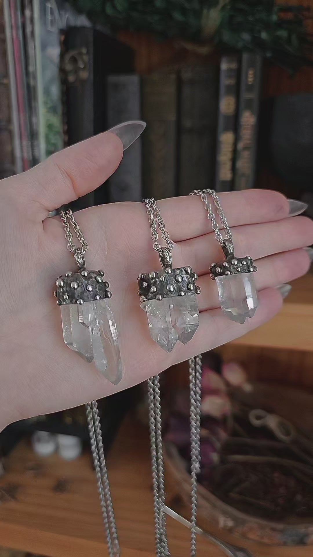 Non-typical Crystal Pendant