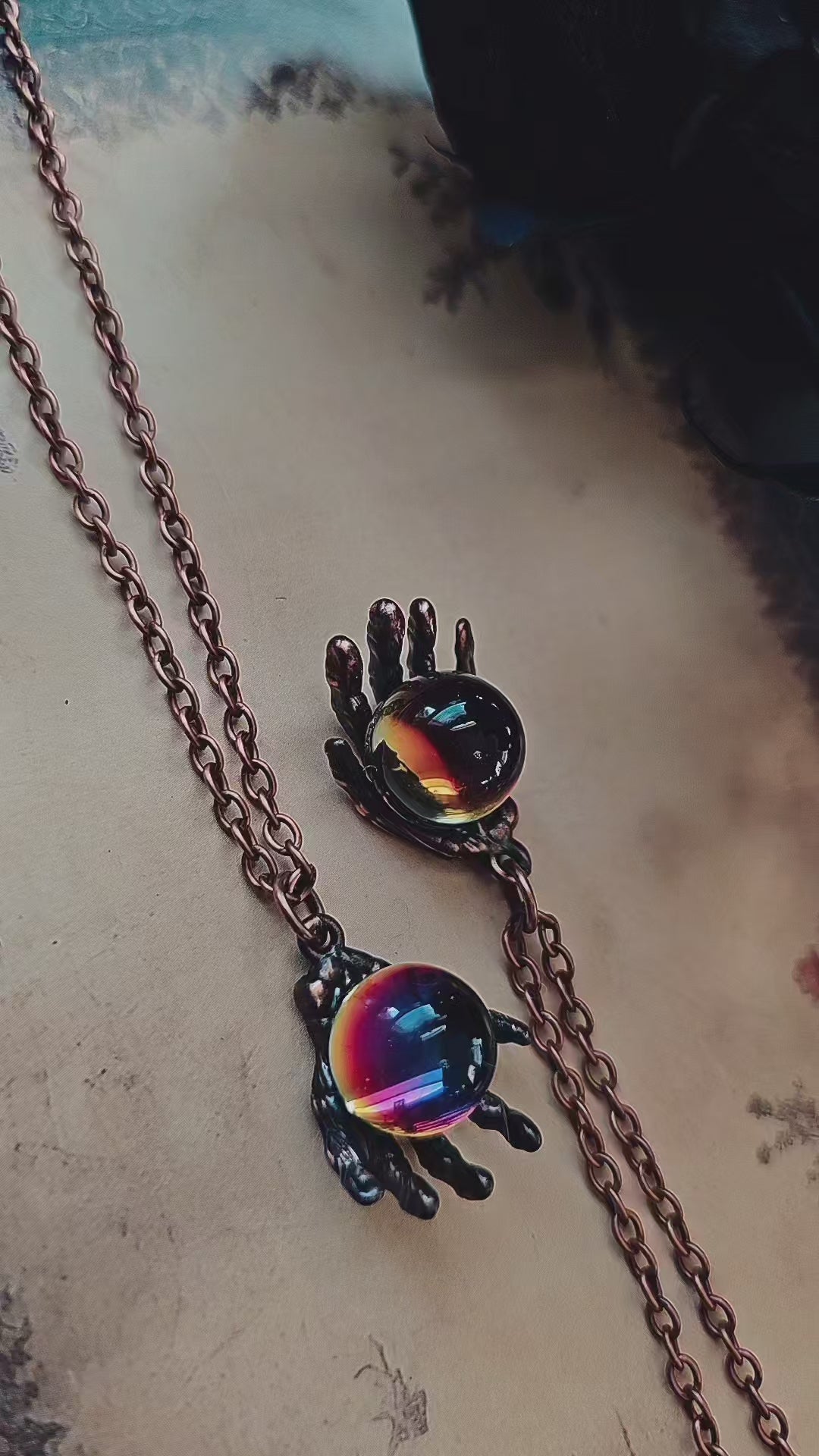Skeleton Hand Pendant