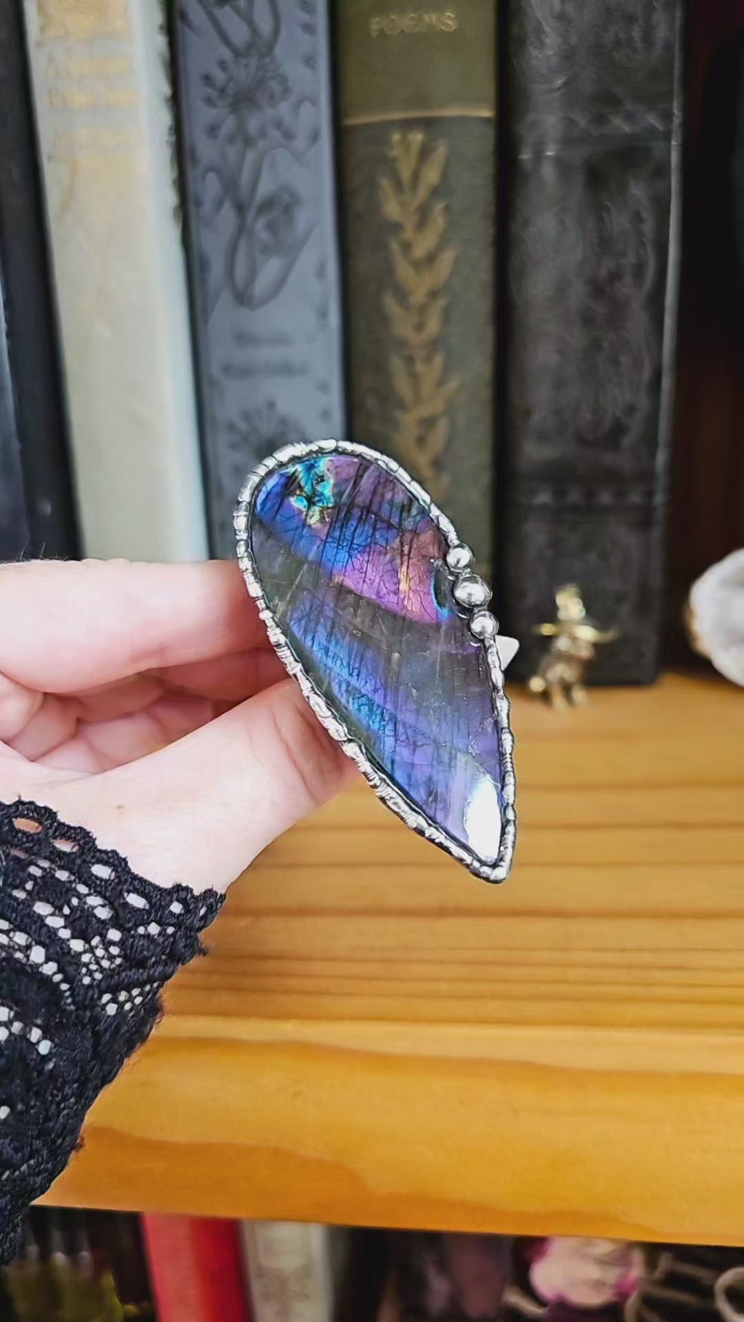 Labradorite Ring, size 6-11